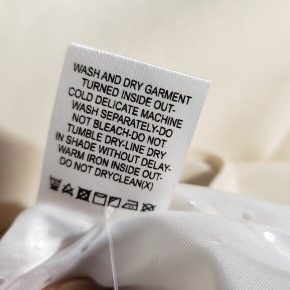 L'Academie Los Angeles Front Tie Blazer Dress in Cream Size Small Revolve - Picture 6 of 11